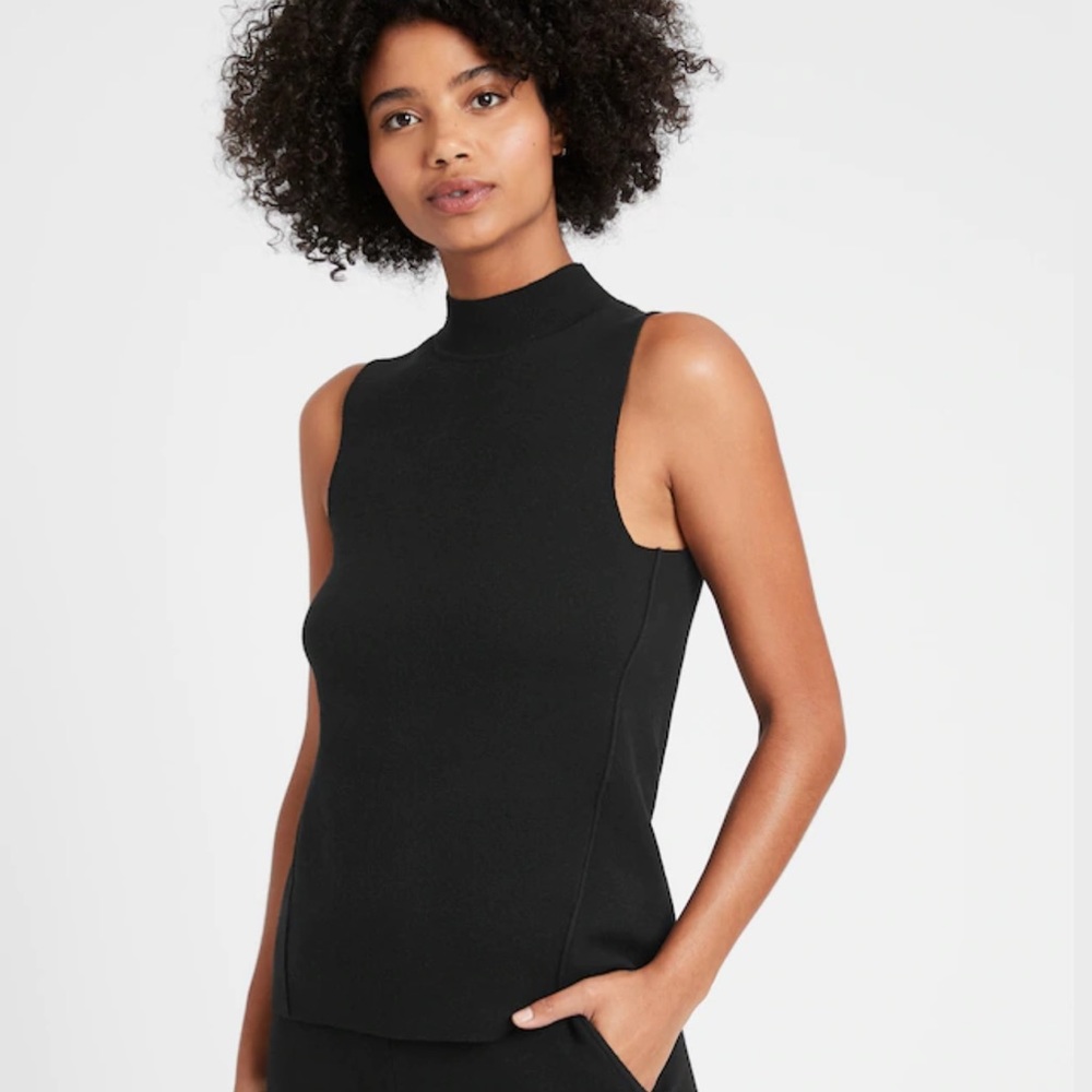 Banana Republic Turtleneck Tank Size S